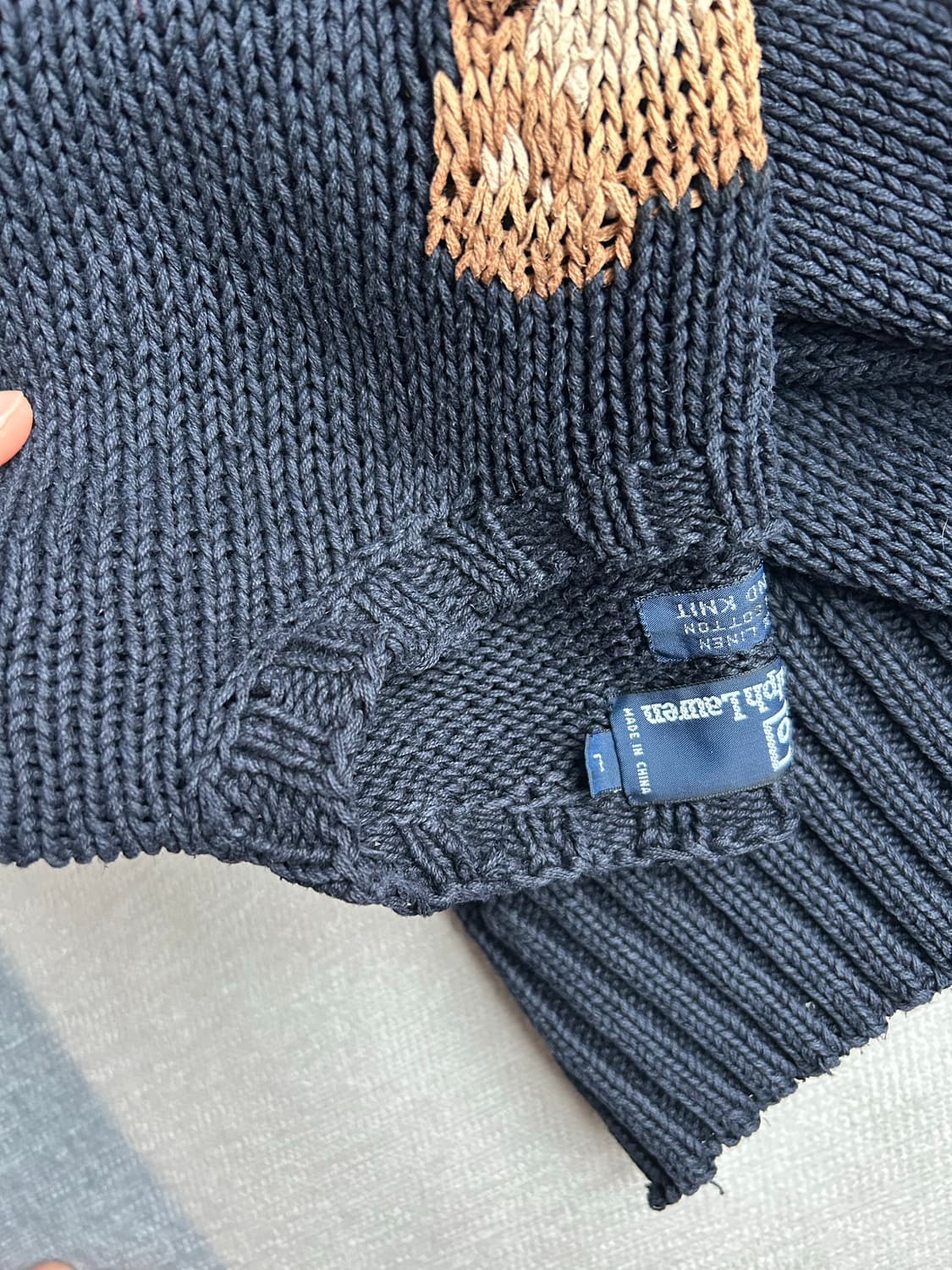 폴로 핸드니트 스키베어 상품이미지7