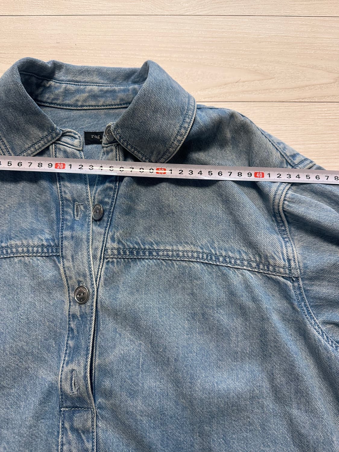 Rag&bone 랙앤본 데님셔츠 xs 새상품 상품이미지4