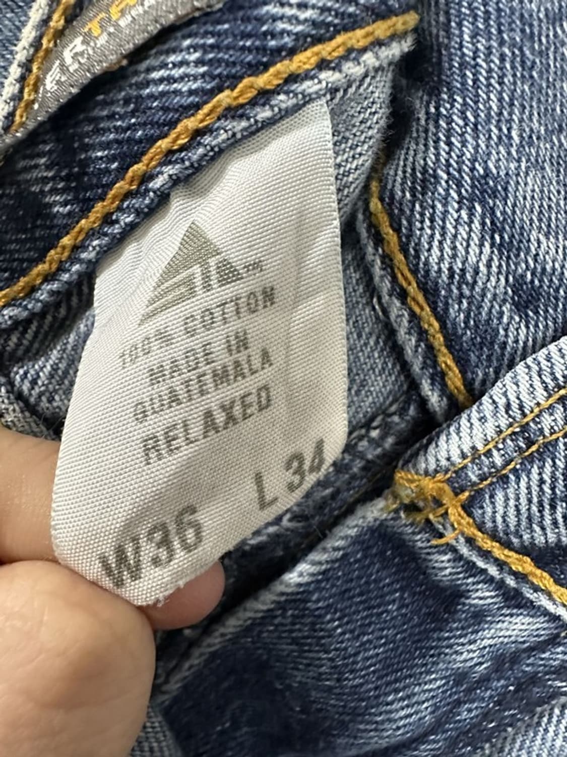 [W36L34] LEVI'S 리바이스 00s 실버탭 오리지널 빈티지 상품이미지6