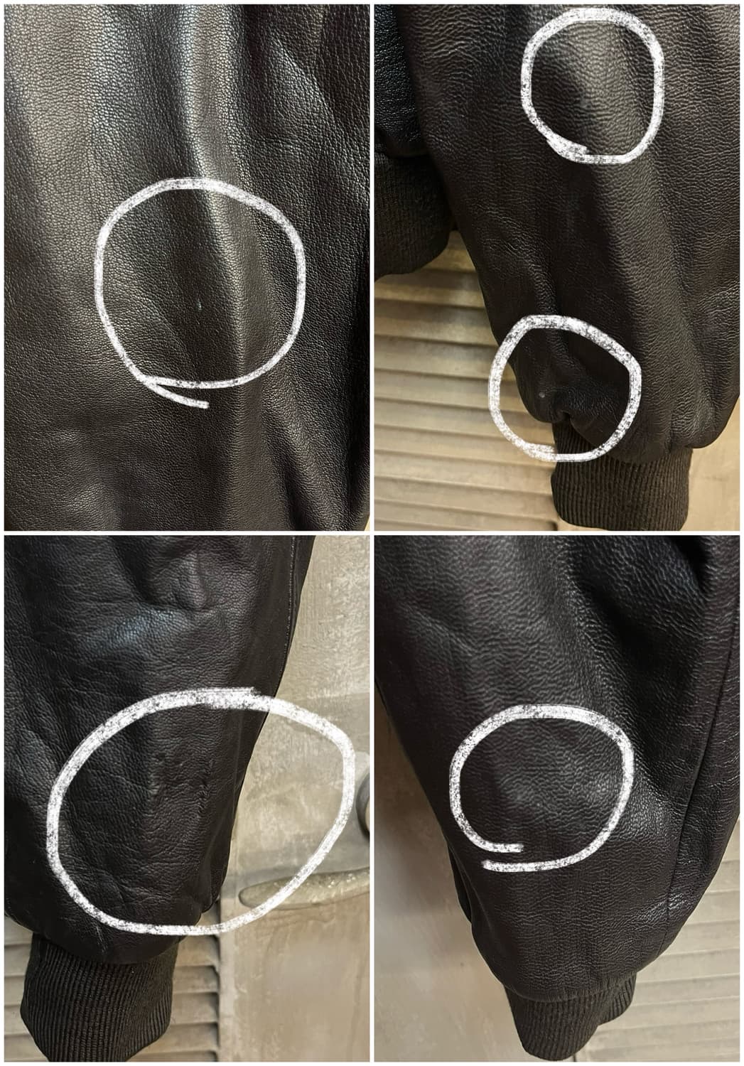 군용 조종사 양가죽 레더 자켓 #csz2373 상품이미지10