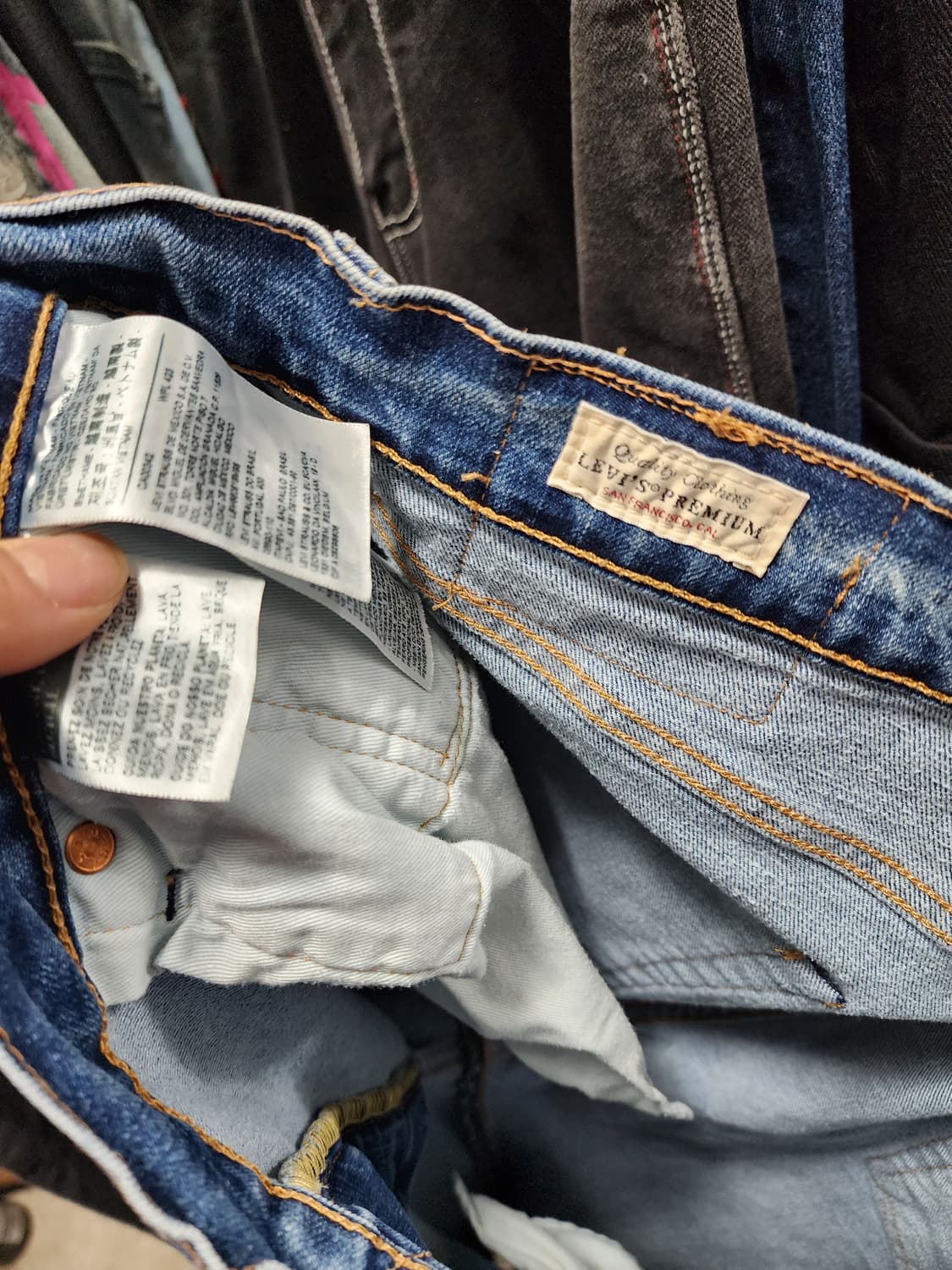 리바이스 502 빅E 프리미엄 데님 팬츠 상품이미지6