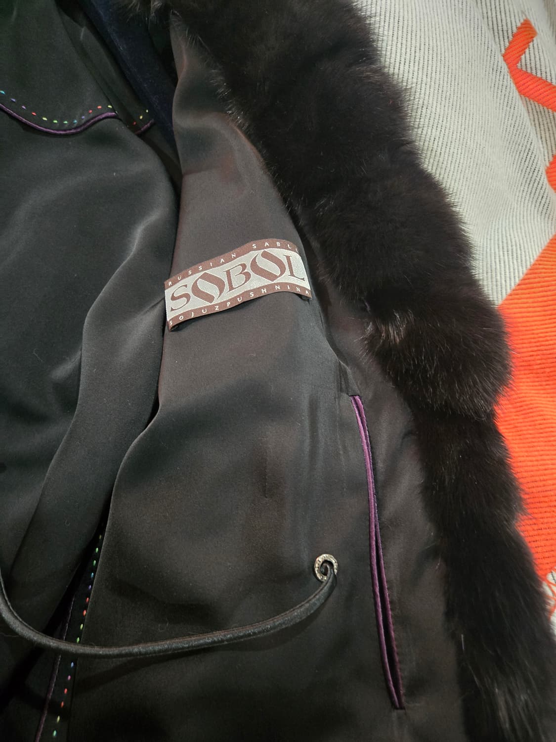 (새상품)주말특가  블랙세이블코트 상품이미지7