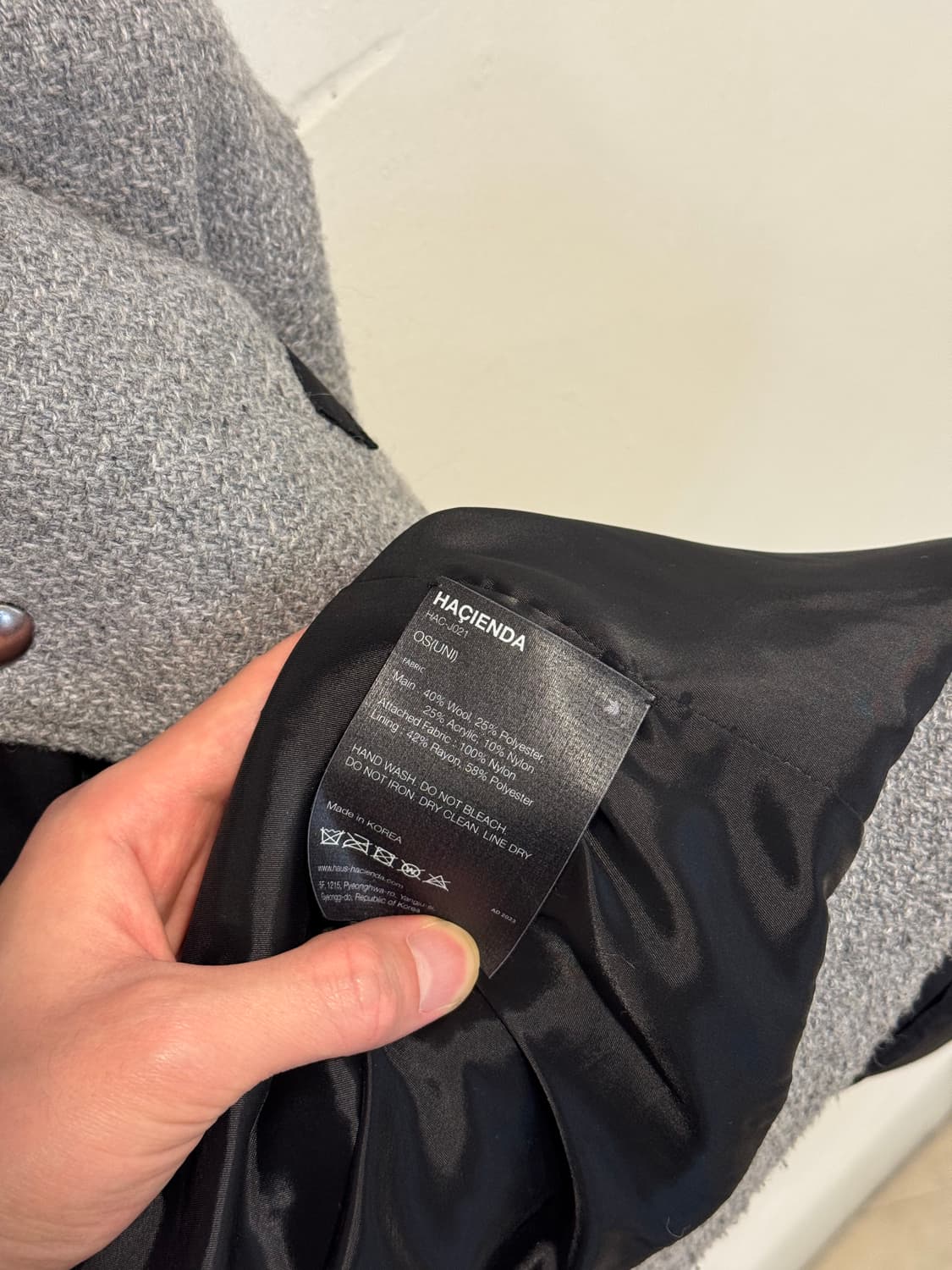 Hacienda HAC_J021 Jacket 상품이미지9