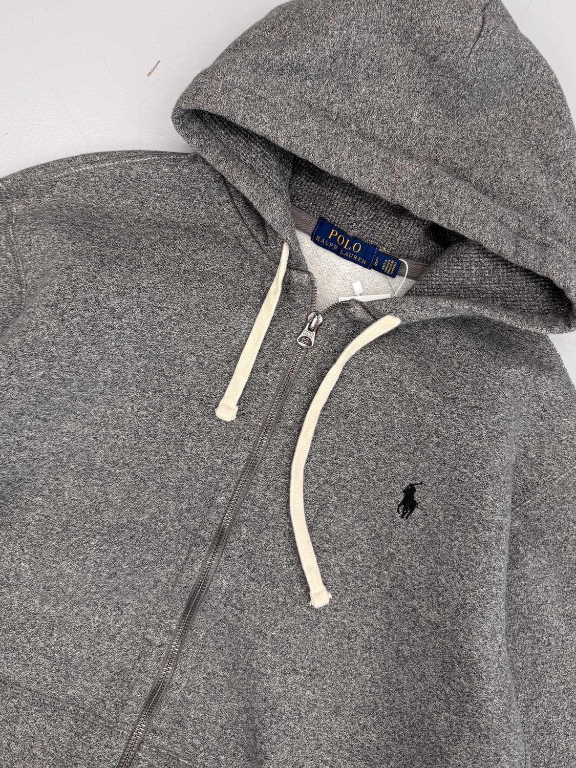 폴로 랄프로렌 루즈핏 신형 그레이 스웻 후드집업 상품이미지2