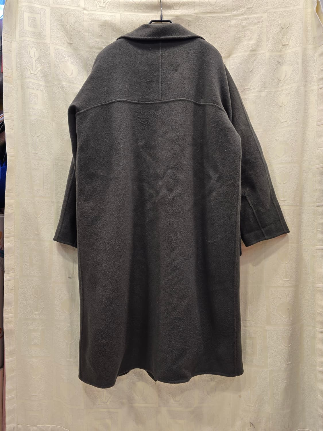 한섬 시스템 SYSTEM 모 캐시미어 혼방 롱 코트 55~66 상품이미지5