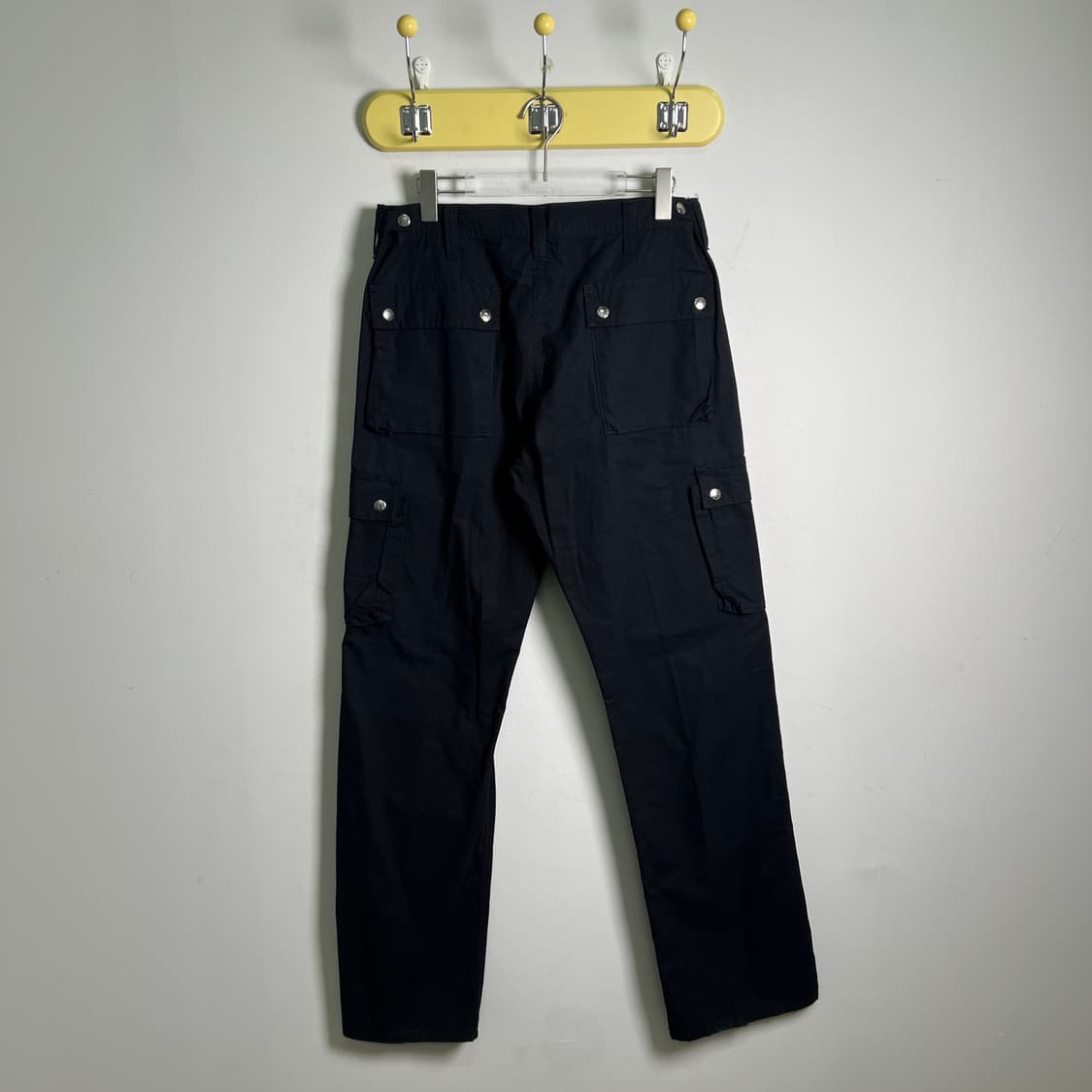 Bape 베이프 블랙 코튼 카고 팬츠 L 상품이미지2