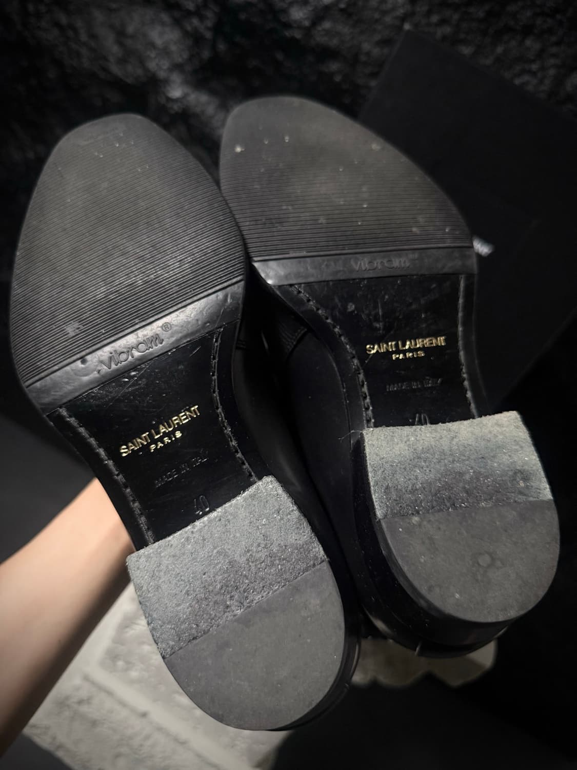 SAINT LAURENT 16fw Jodhpur Leather Boots 상품이미지5