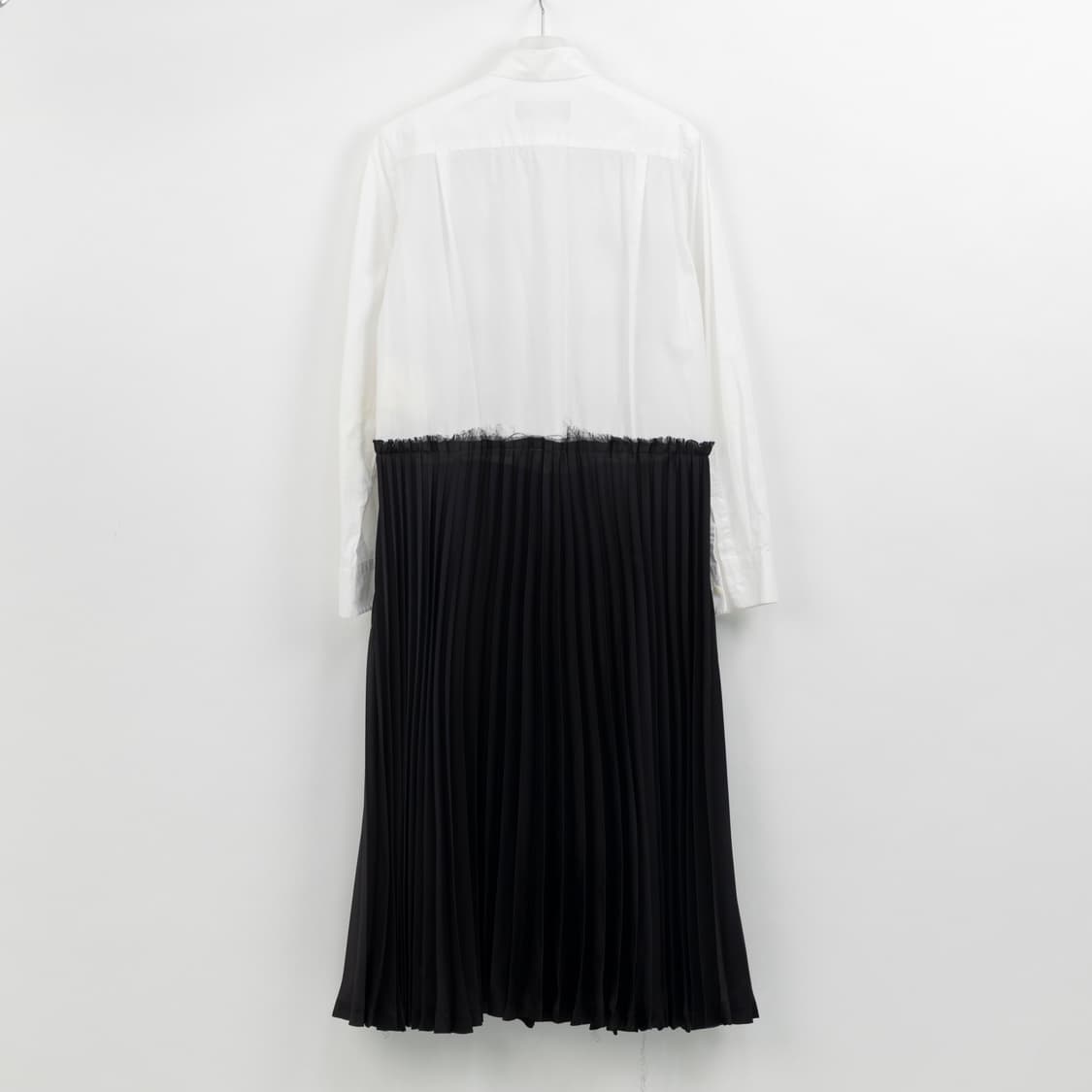 꼼데가르송 빈티지 셔츠 스커트 원피스 M 상품이미지2