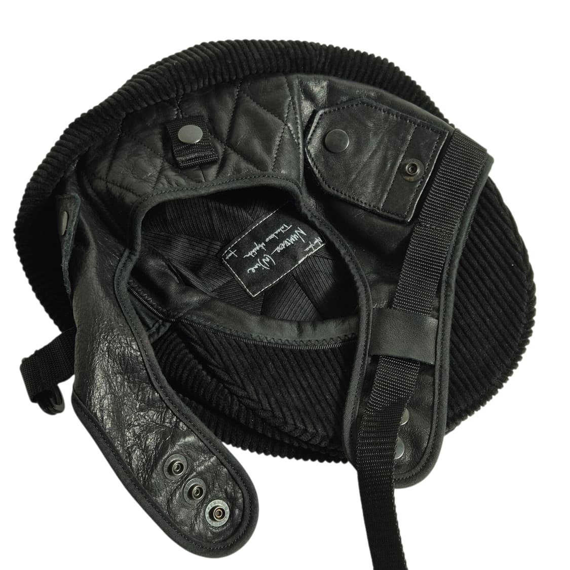 M) Number nine 넘버나인 06 느와르 코듀로이 파일럿 캡 상품이미지5