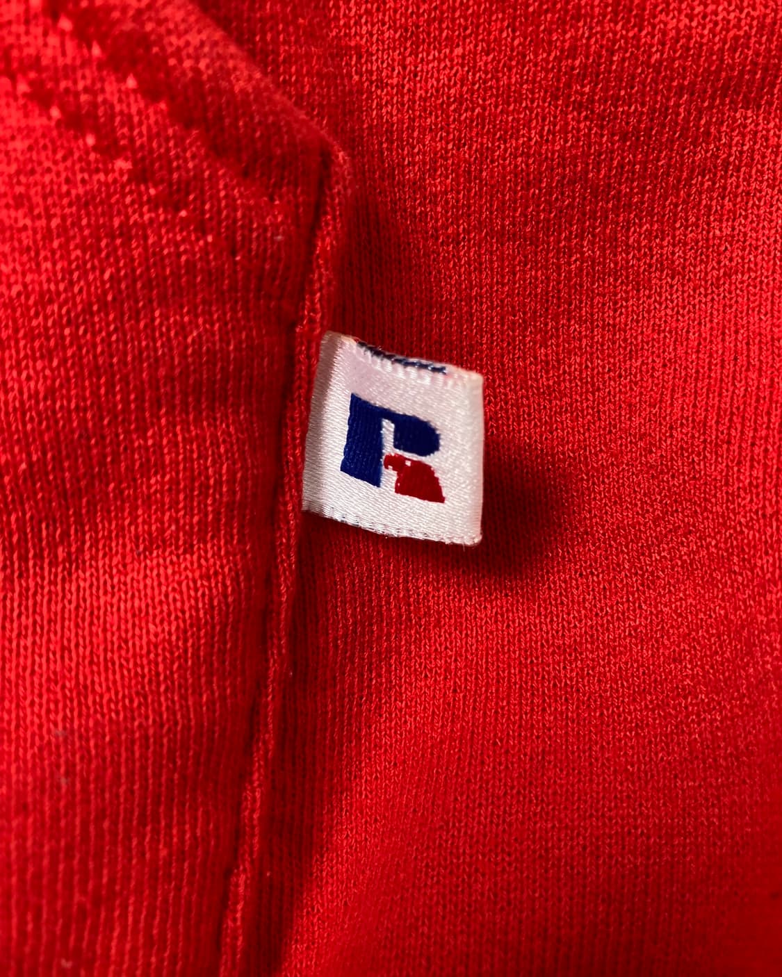 90s Russell Zip Up Hoodie (red) 상품이미지5