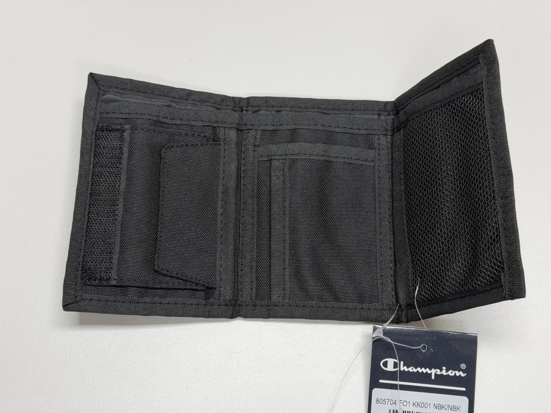 챔피온 블랙 벨크로 지갑 상품이미지4