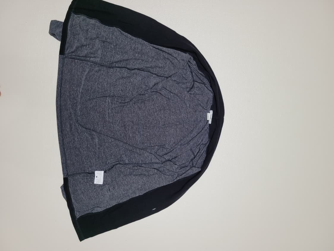 켈번 KELBURN 남자 원버튼 숄 가디건 100 블랙 상품이미지8