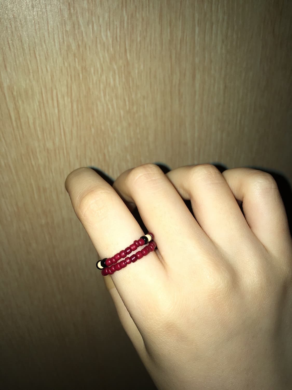 빈티지 원석•비즈 반지🐍 상품이미지2