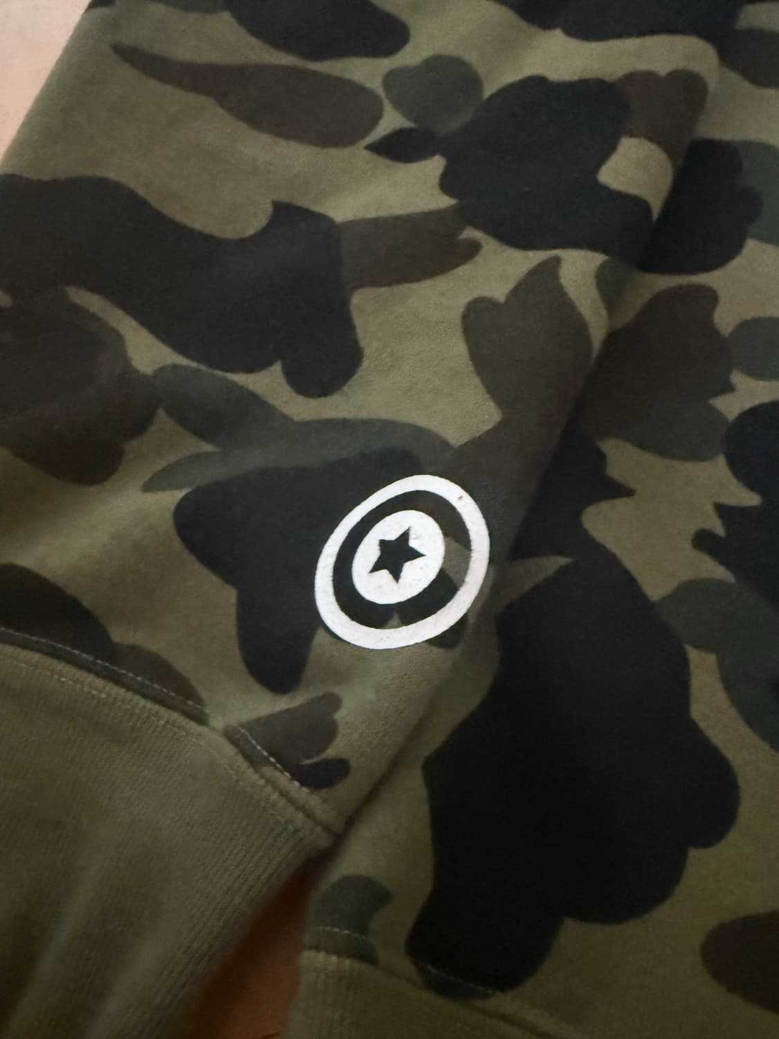 베이프 샤크후드 퍼스트 카모 녹계 3xl 상품이미지8