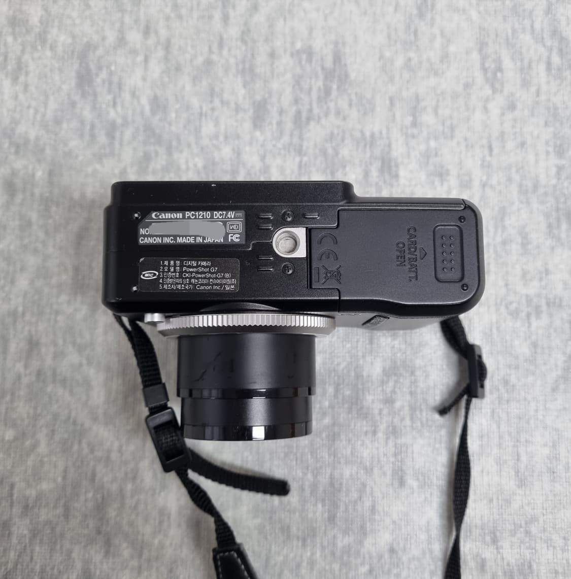 캐논 디지털카메라 PowerShot G7 판매합니다. 상품이미지7