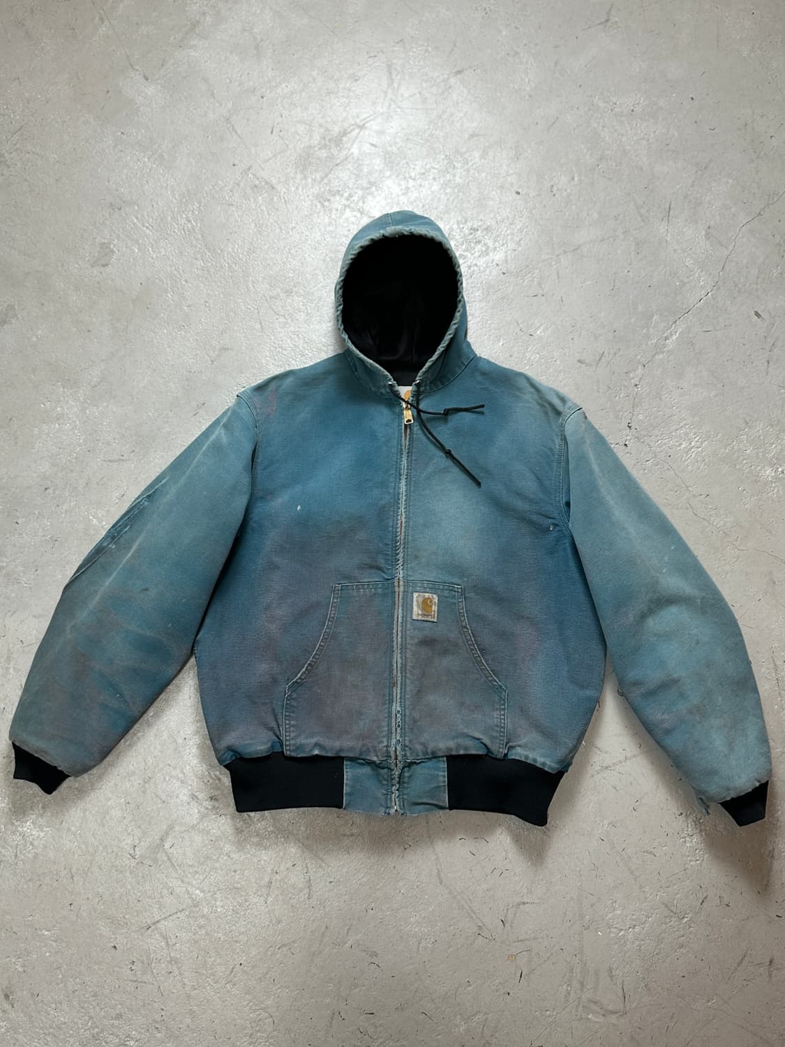 90's OG USA 칼하트 JR455 액티브 자켓 칼하트 아쿠아 상품이미지1