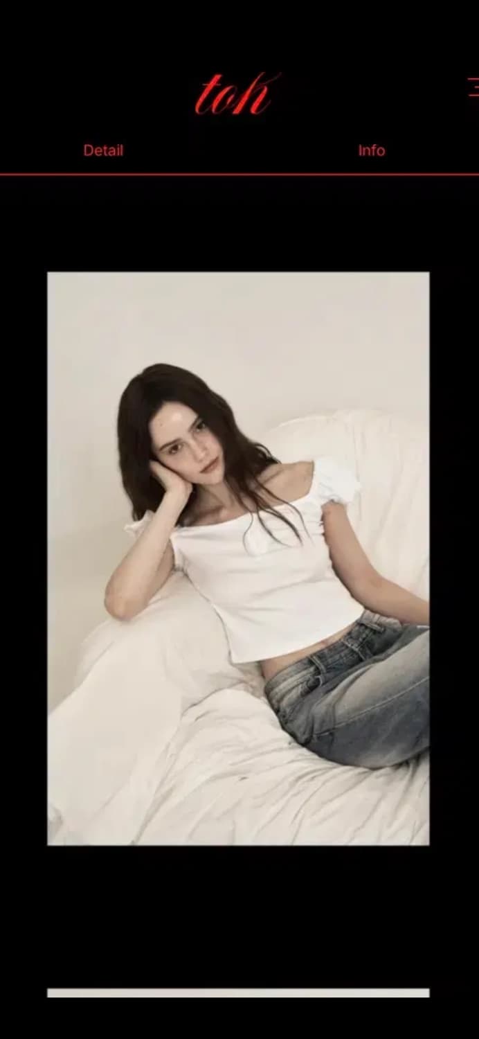 Toh 티오에이치 큐피드 탑 상품이미지3