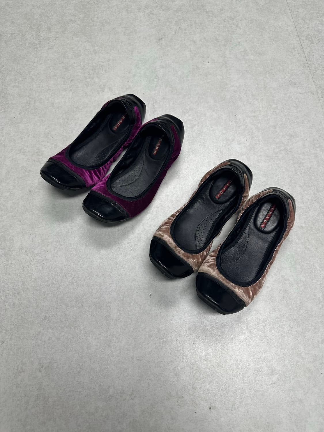 프라다 스포츠 발레 플랫슈즈 상품이미지1