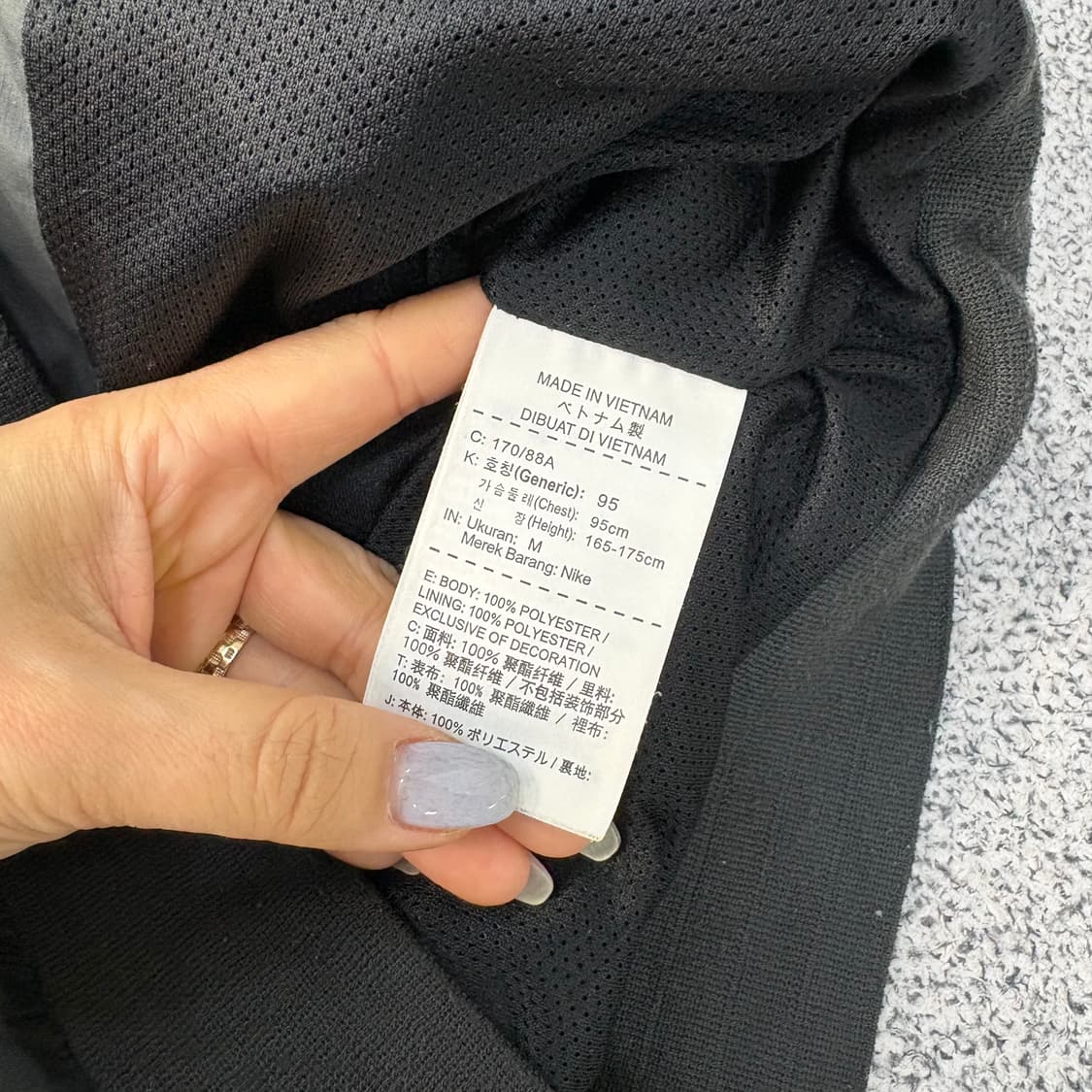 M 나이키 바람막이 후드 자켓 0316J 상품이미지4