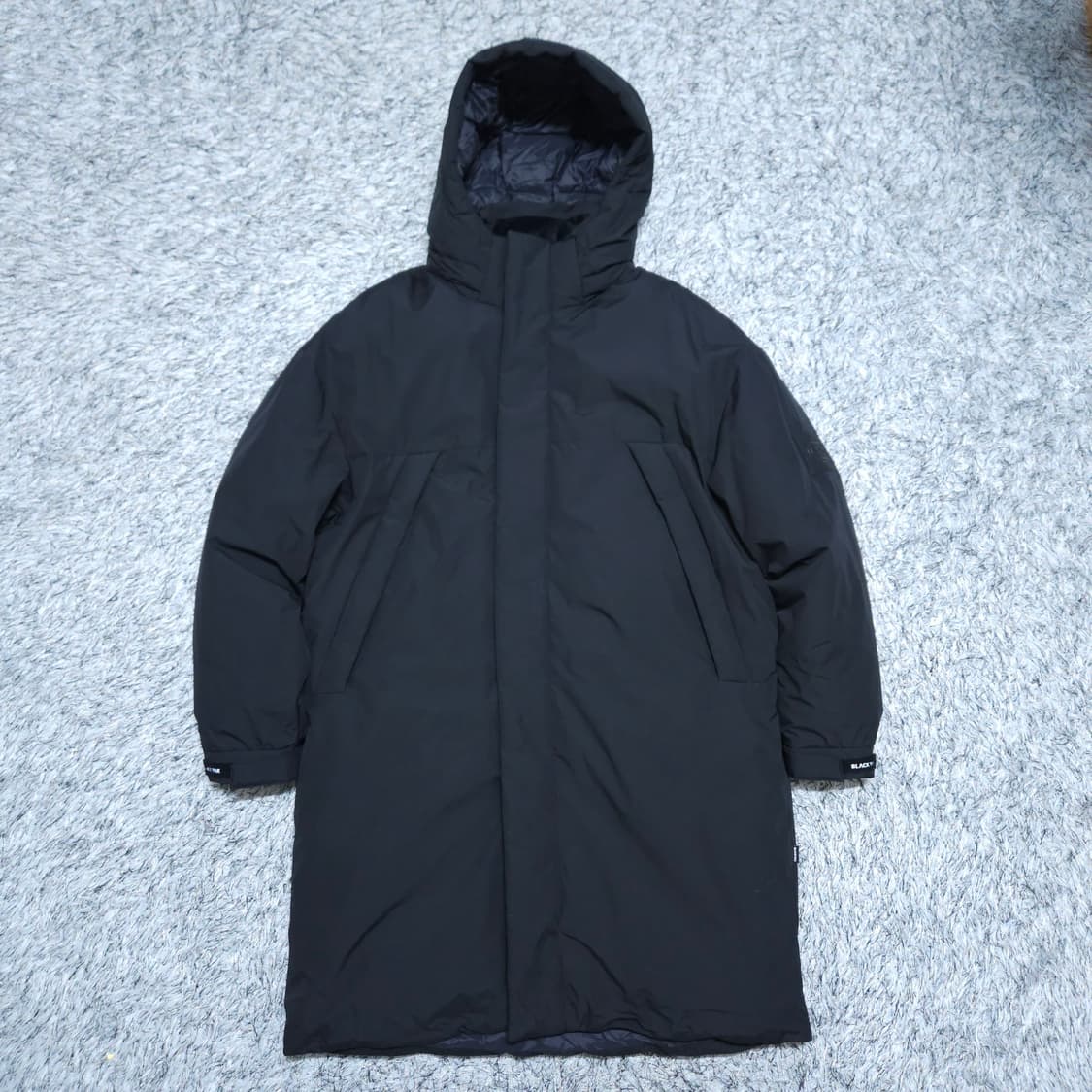 블랙야크)100 남자 컴팩트 에어구스다운 거위털롱패딩 / 왕눈이샵 상품이미지1