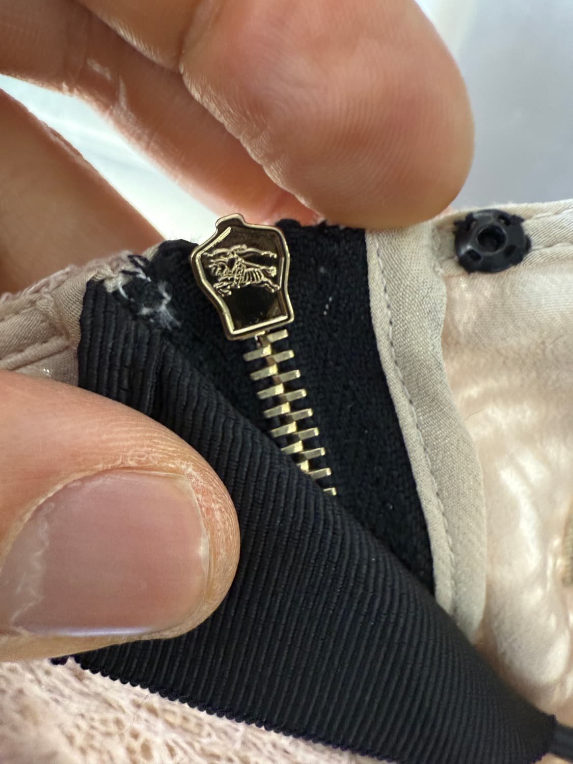 버버리 런던 정품 레이스 상의 UK2 상품이미지4