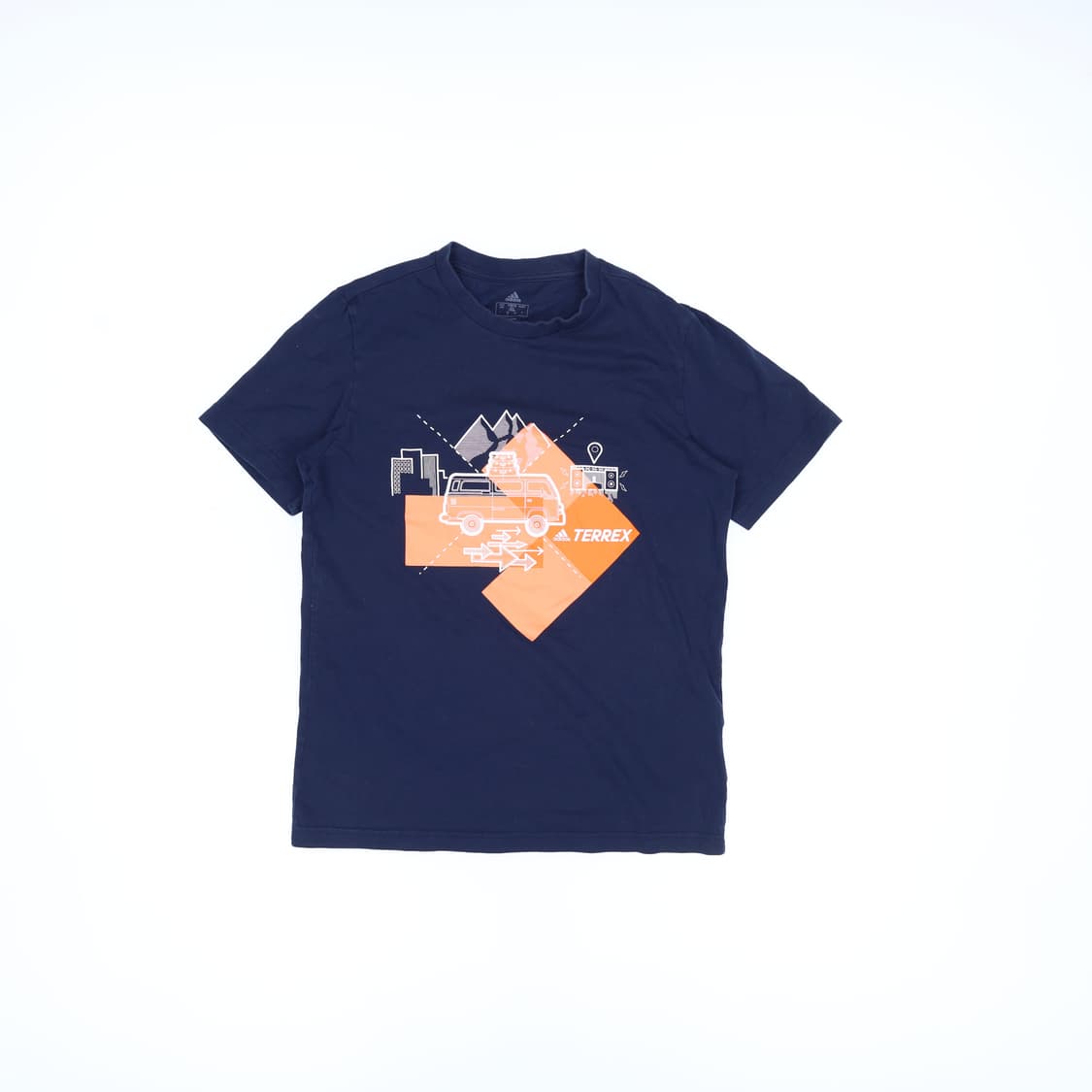 S 아디다스 빅로고 반팔 티셔츠 0407M 상품이미지1