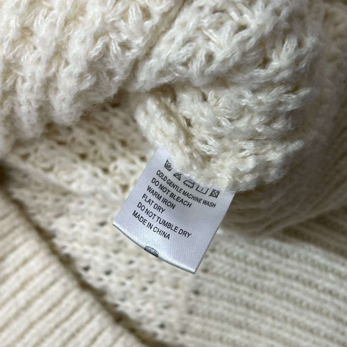 [95-100] Under the ocean 후드 니트자켓 상품이미지4