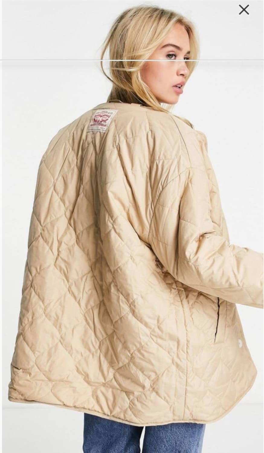 US공홈구입가능 LEVIS 오버싸이즈 리버시블 쉐르파 자켓 상품이미지2