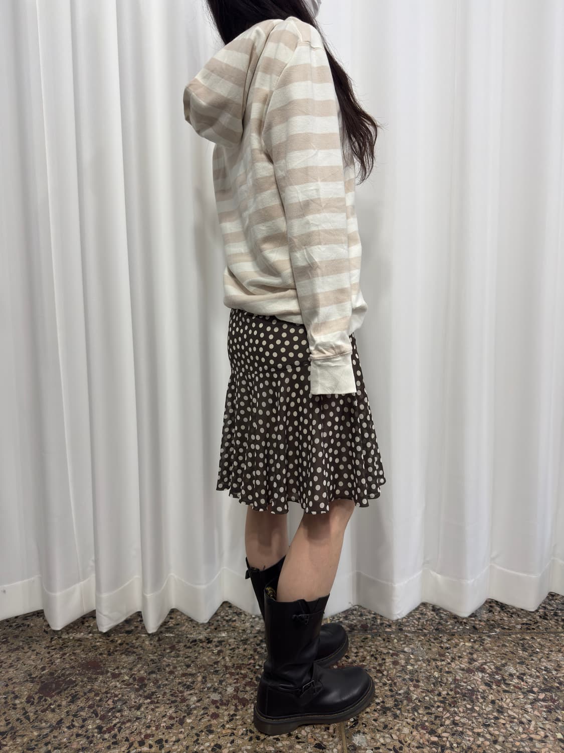 dot midi skirt 상품이미지4