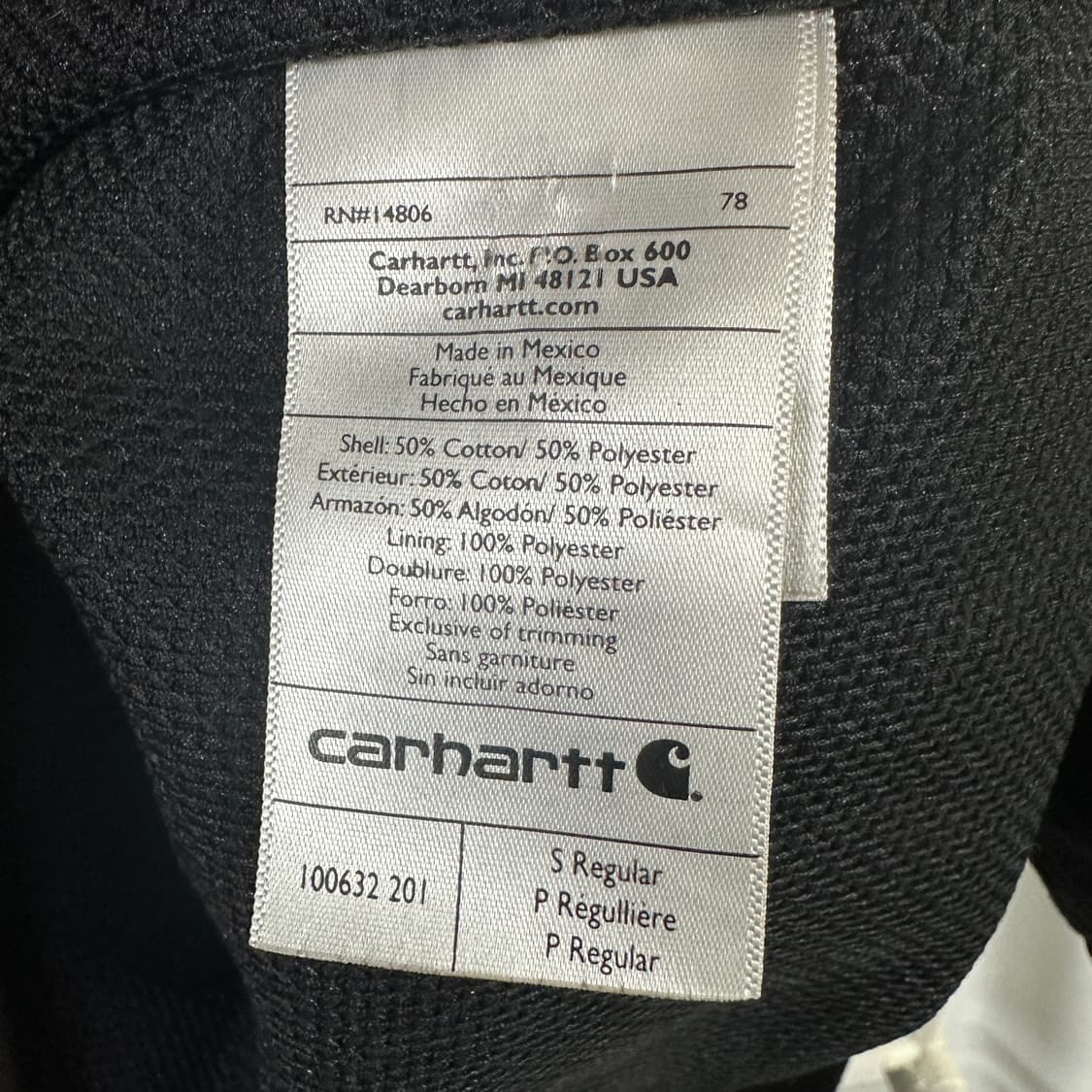 칼하트 써멀 후드 브라운 상품이미지7