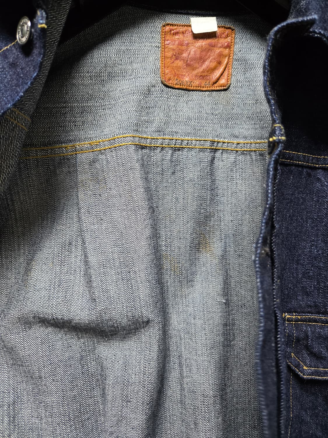 프리휠러스 506xx 대전판(1942) 44사이즈 상품이미지5