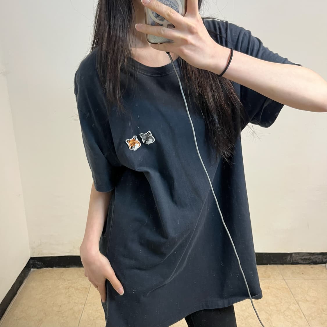 Maison Kitsuné t-shirt 상품이미지2