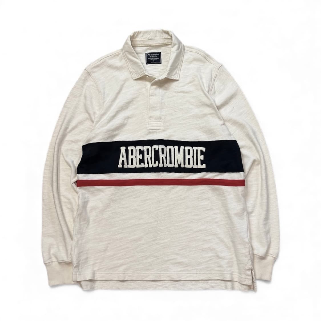 아베크롬비 y2k 럭비 카라 티셔츠 상품이미지1