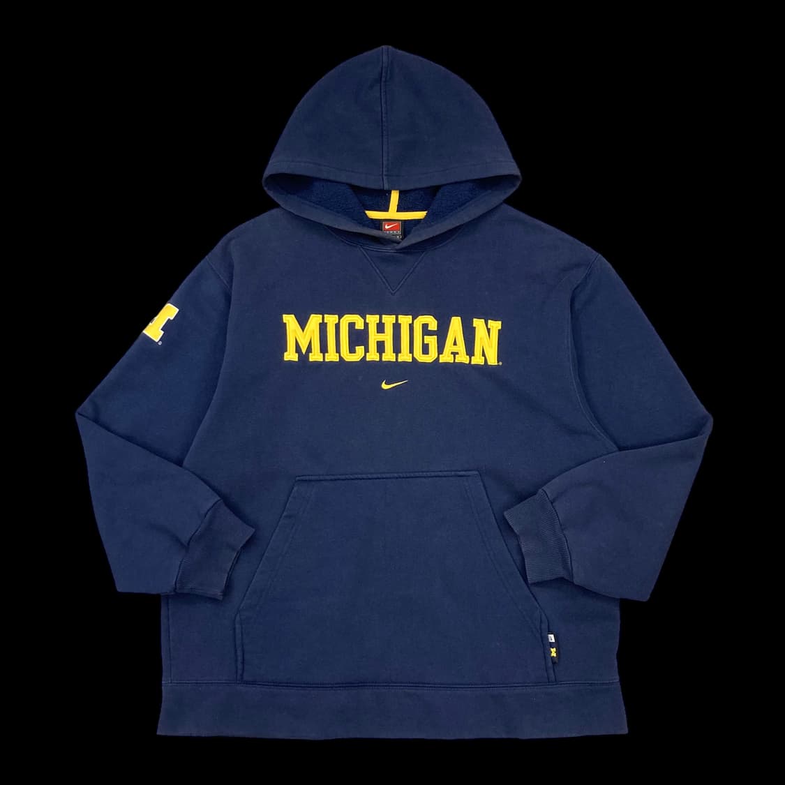 나이키 90s 올드스쿨 미드 스우시 미시간 후드티 상품이미지1