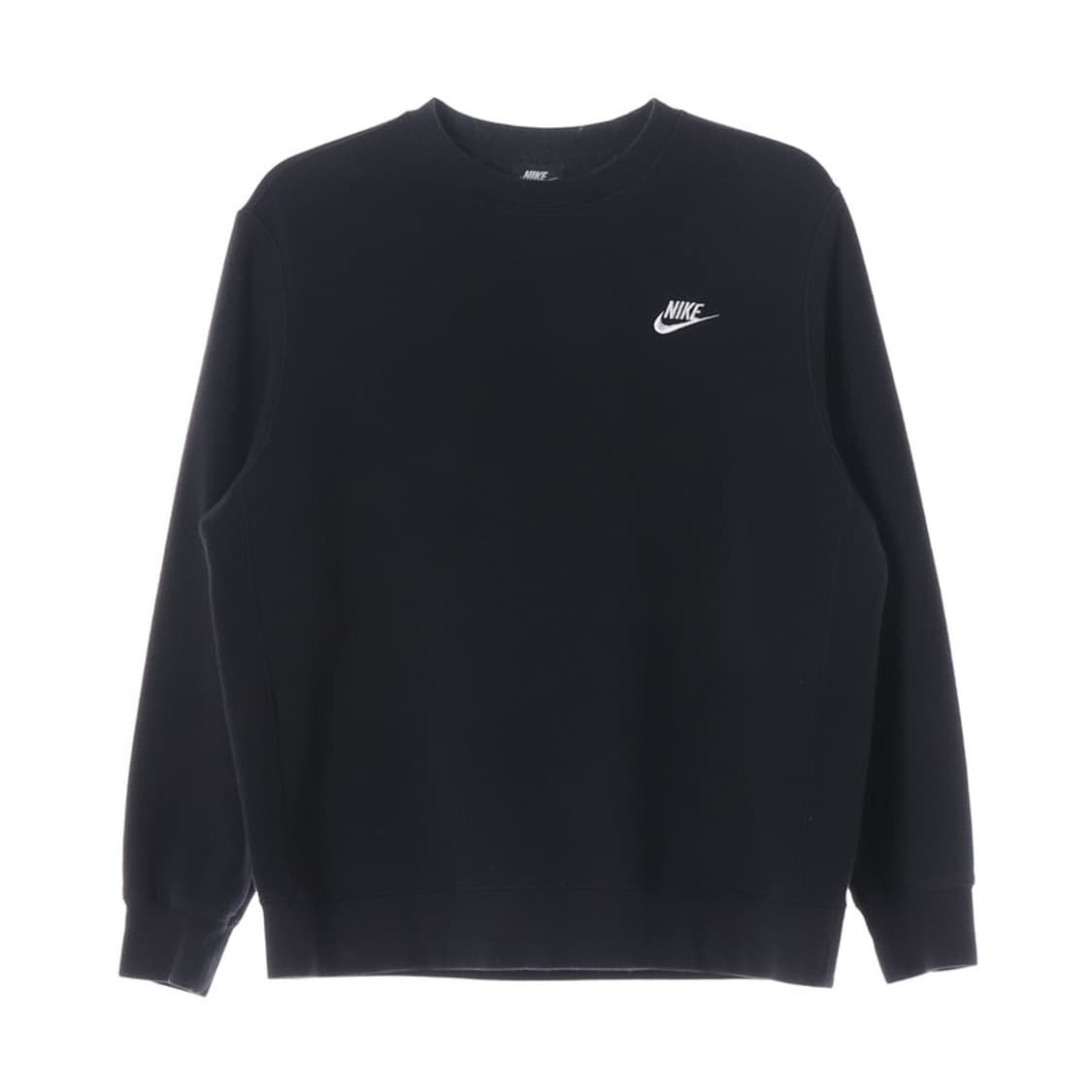 나이키 에센셜 스몰 스우시 블랙 맨투맨 M 상품이미지1