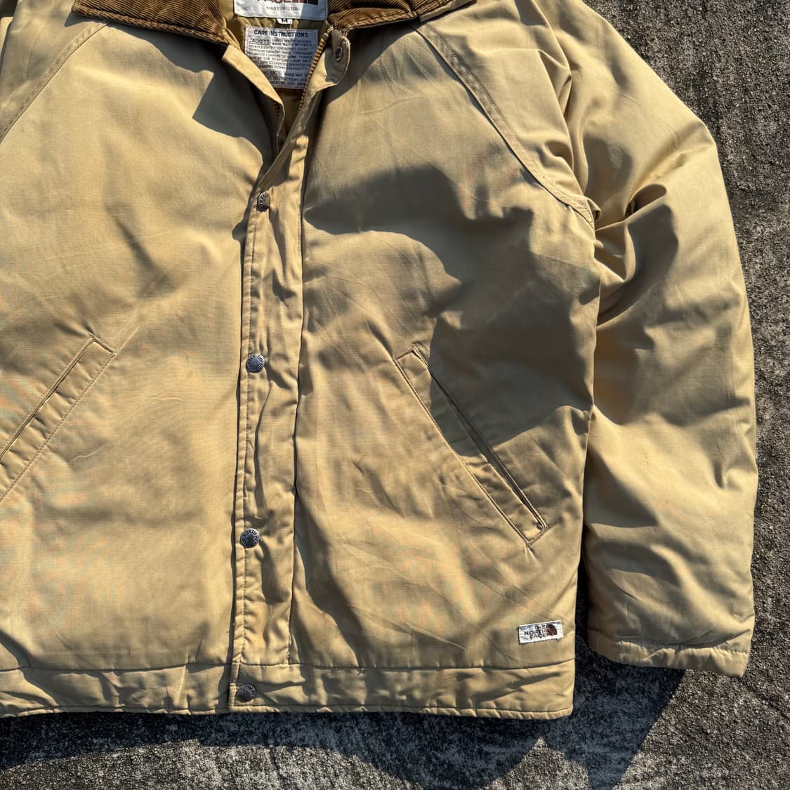[M] 80s North face 노스페이스 다운 패딩 자켓 상품이미지5