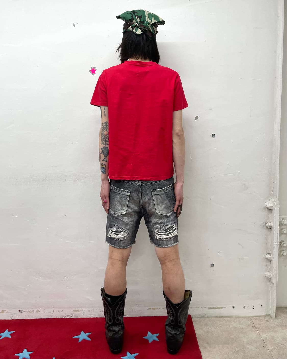 Fish cutie red t-shirt 상품이미지3