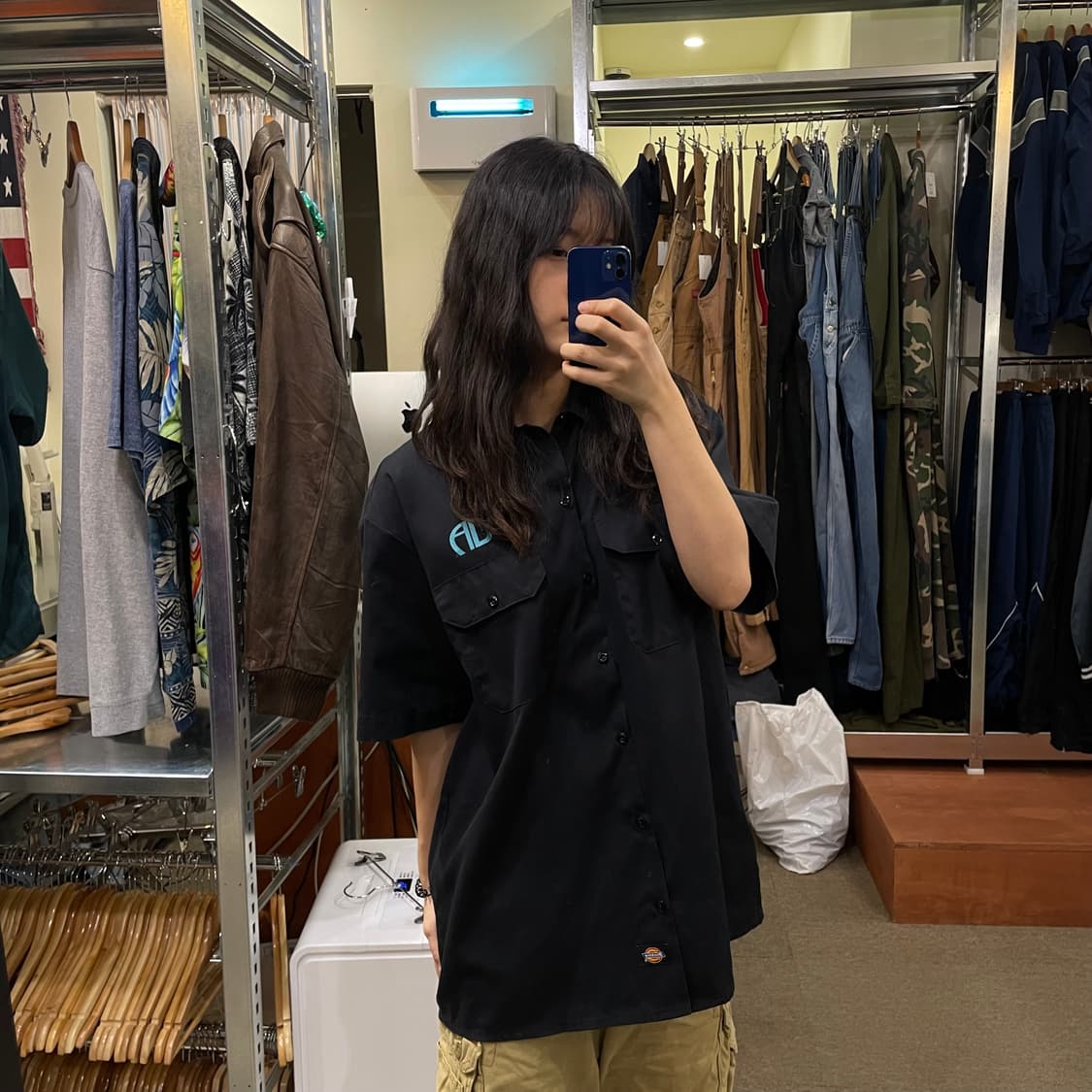  (L) 90s Dickies 디키즈 반팔 셔츠  상품이미지2