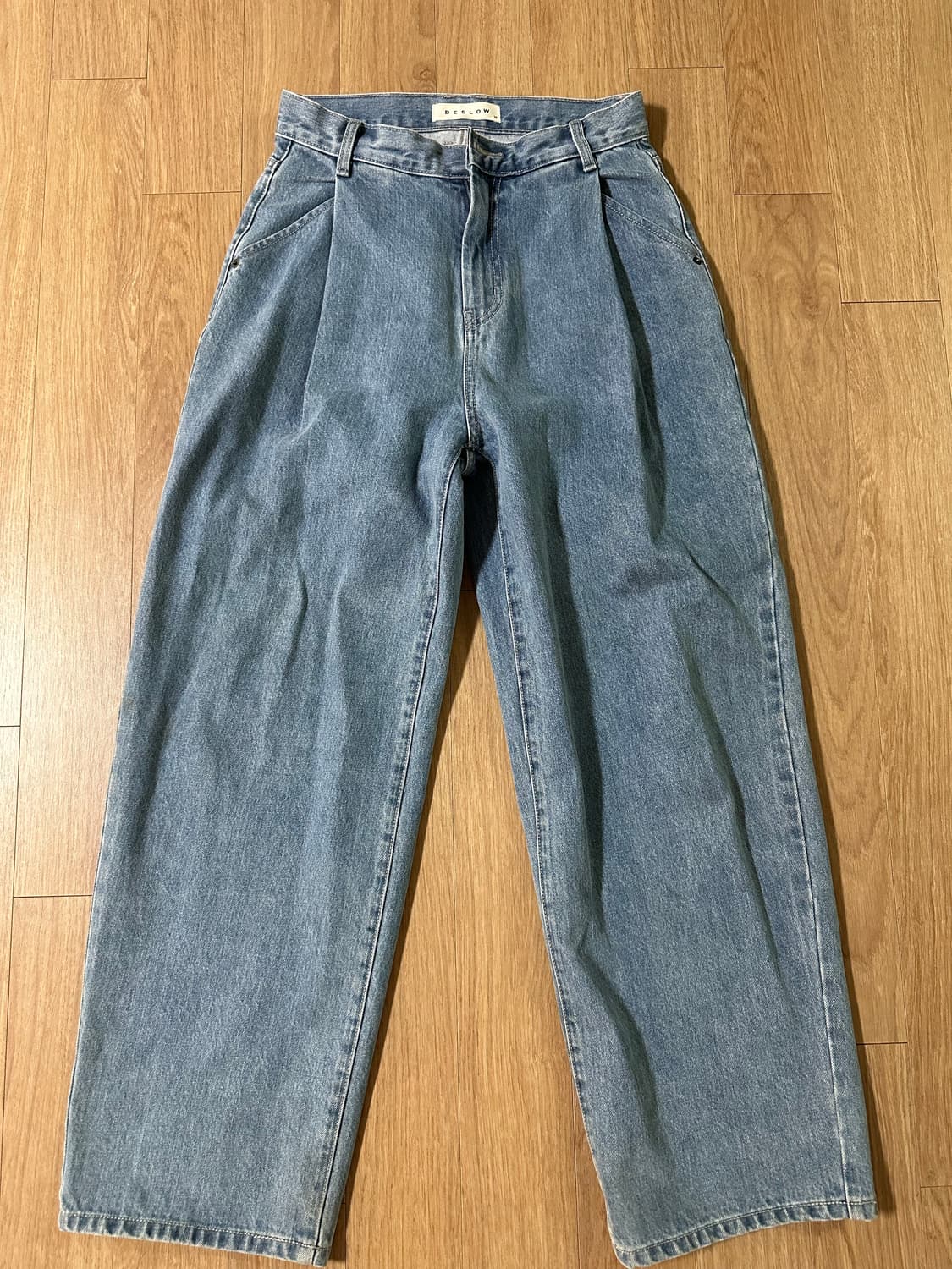 비슬로우 연청 데님 28 상품이미지5