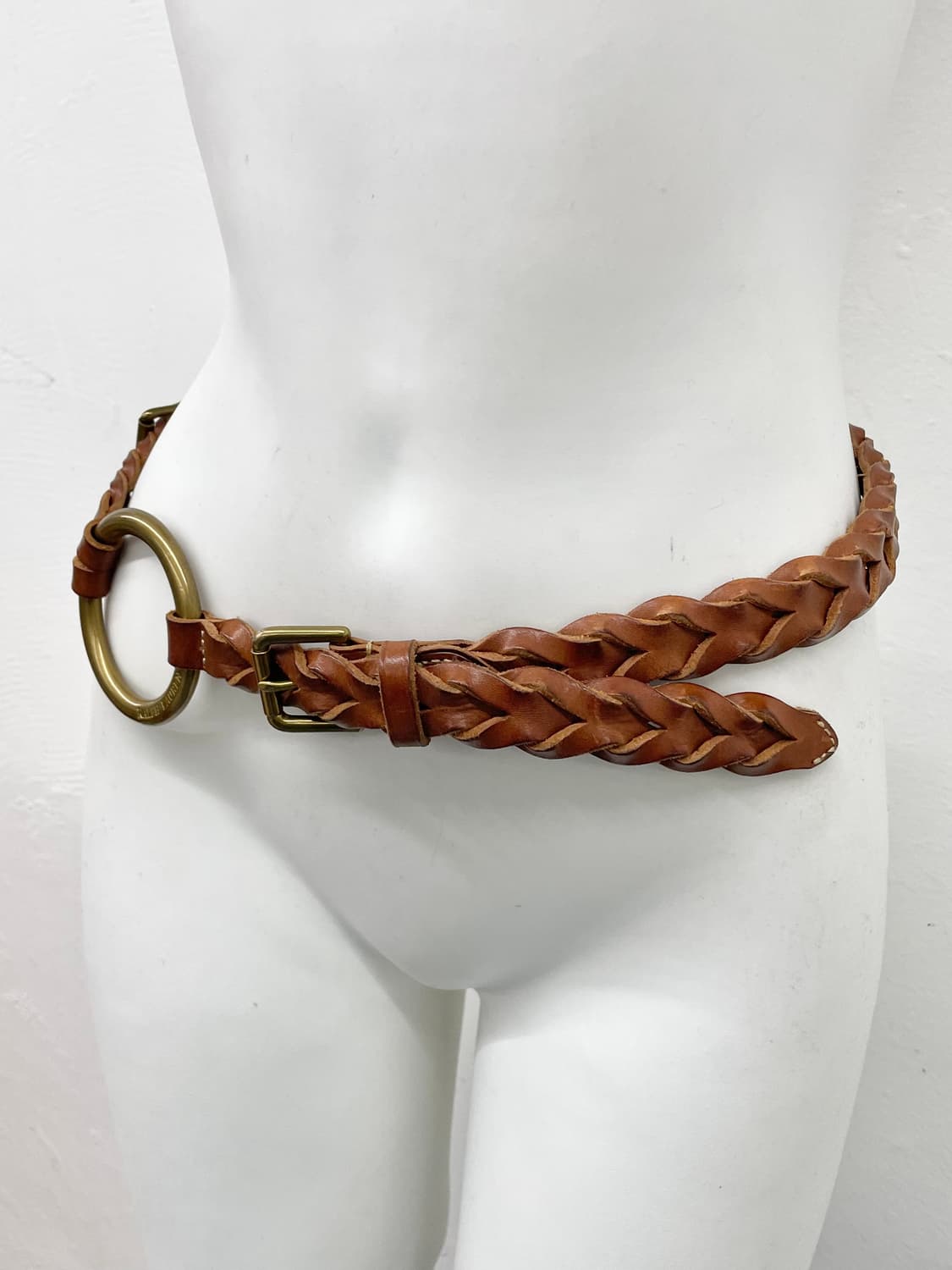 랄프로렌 리얼레더 웨스턴 위빙 버클 벨트 상품이미지3