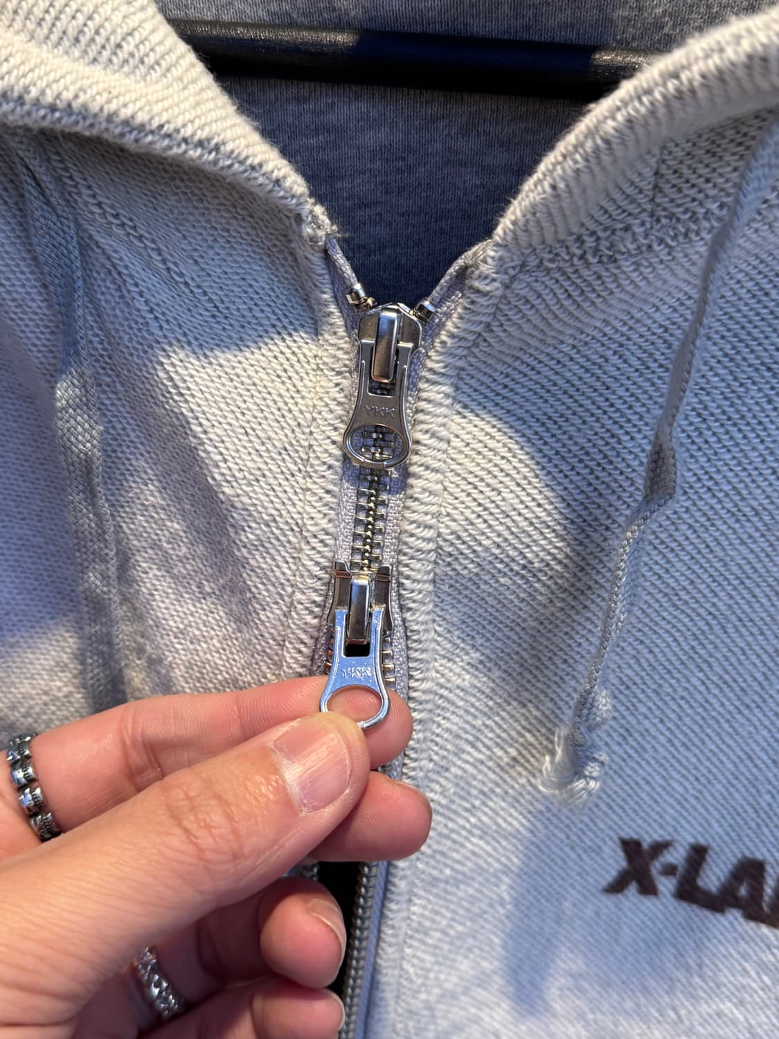 엑스라지 유인원 투웨이 후드집업 상품이미지5