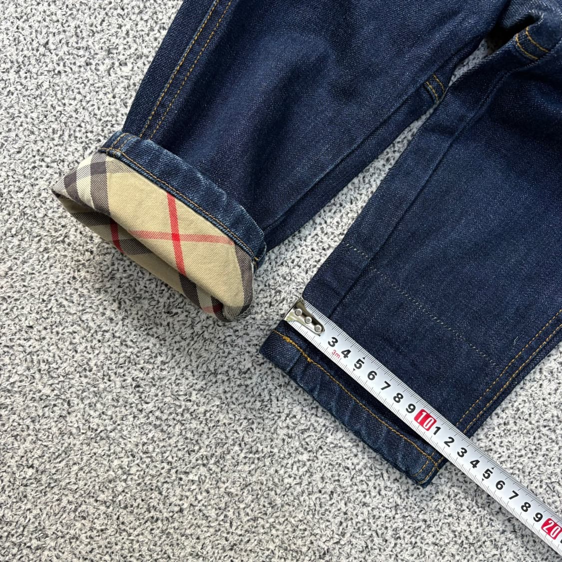 18M 버버리 키즈 데님 멜빵바지 0323J 상품이미지8