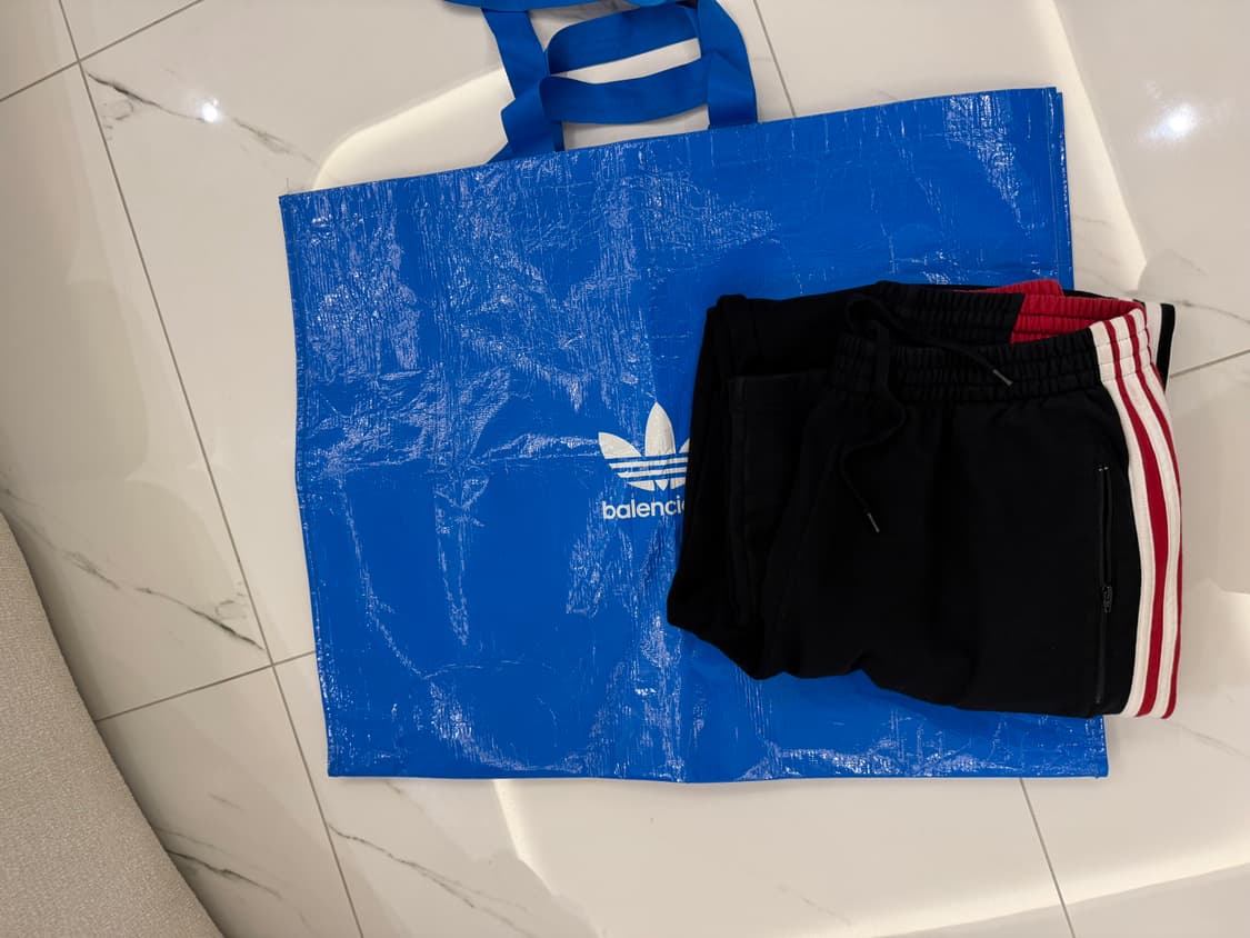 [S]발렌시아가×아디다스 배기 스웻팬츠 상품이미지10