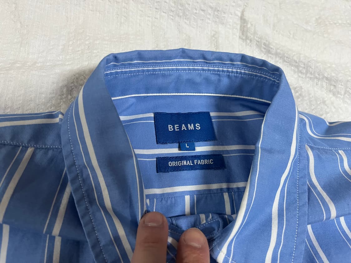 (L)빔즈 Beams 스트라이프 셔츠 상품이미지4