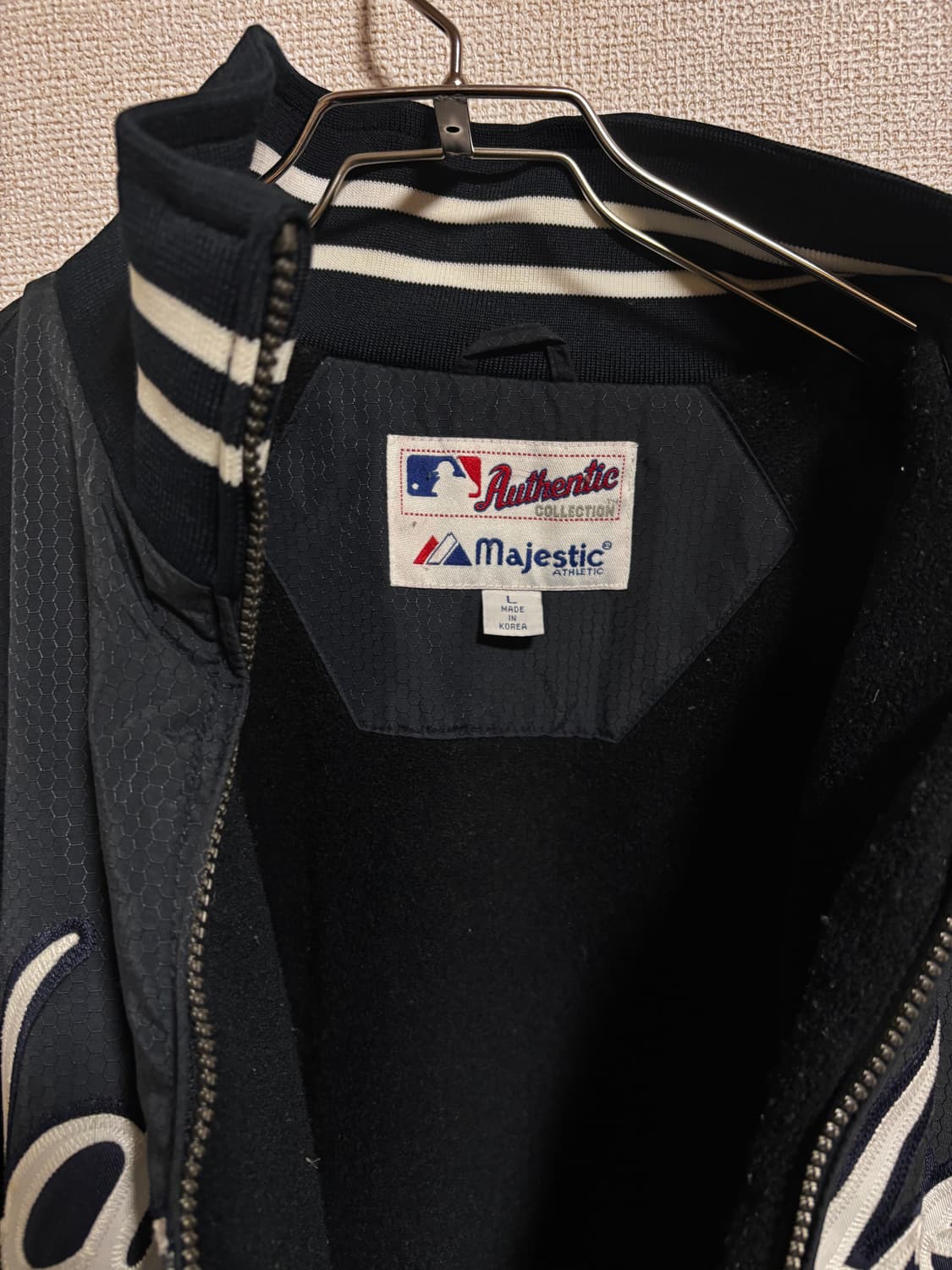 마제스틱 뉴욕양키즈 덕아웃 자켓 오왼 상품이미지2