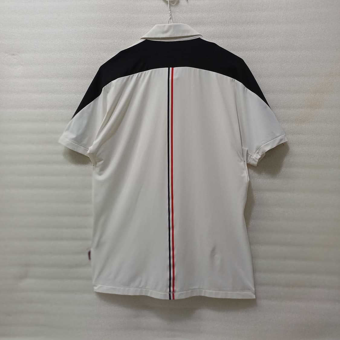 타이틀리스트 골프 카라 반집업 반팔 티 남성 L 스판 흰색 사랑봉봉 상품이미지2