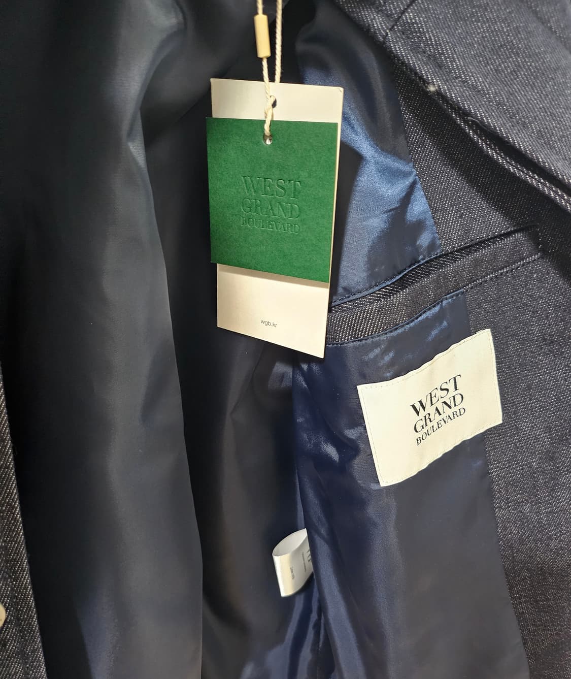 WEST GRAND BOULEVARD 데님 트러커 자켓 L 상품이미지5