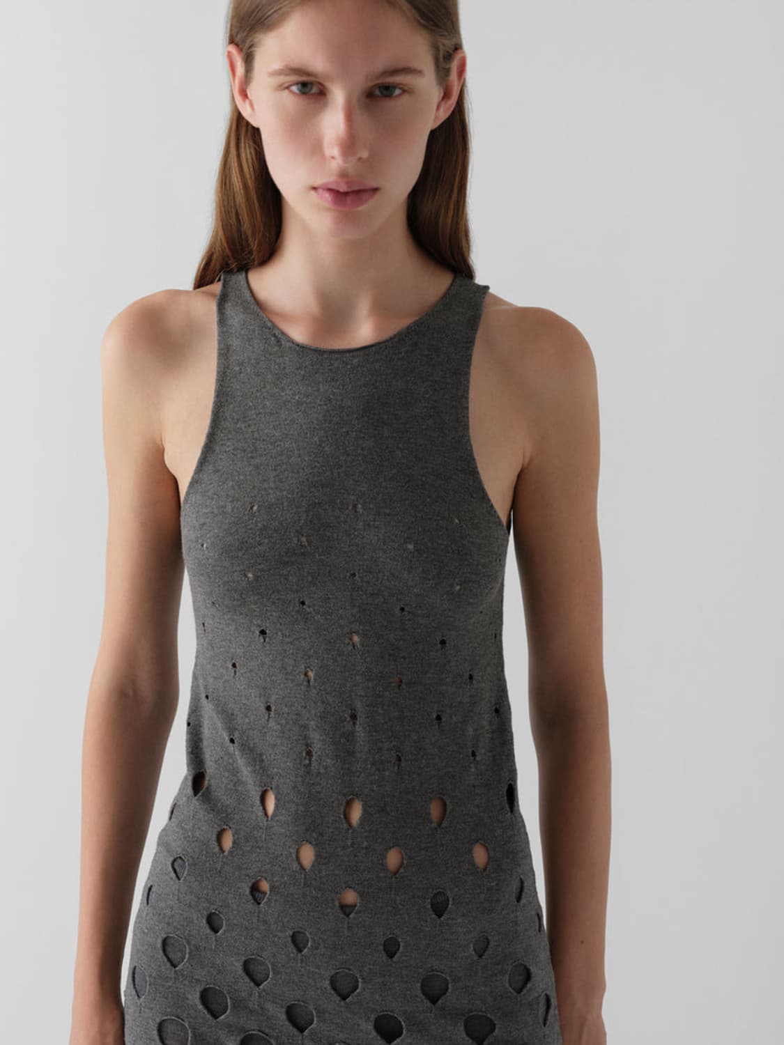 [S,M]기마구아스 Aros 드레스/그레이 상품이미지5