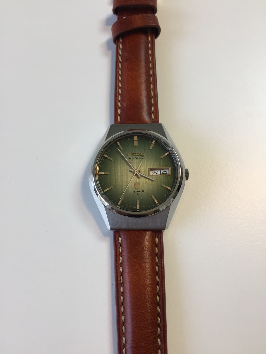 70s seiko type 2 olive gradation dial 상품이미지6