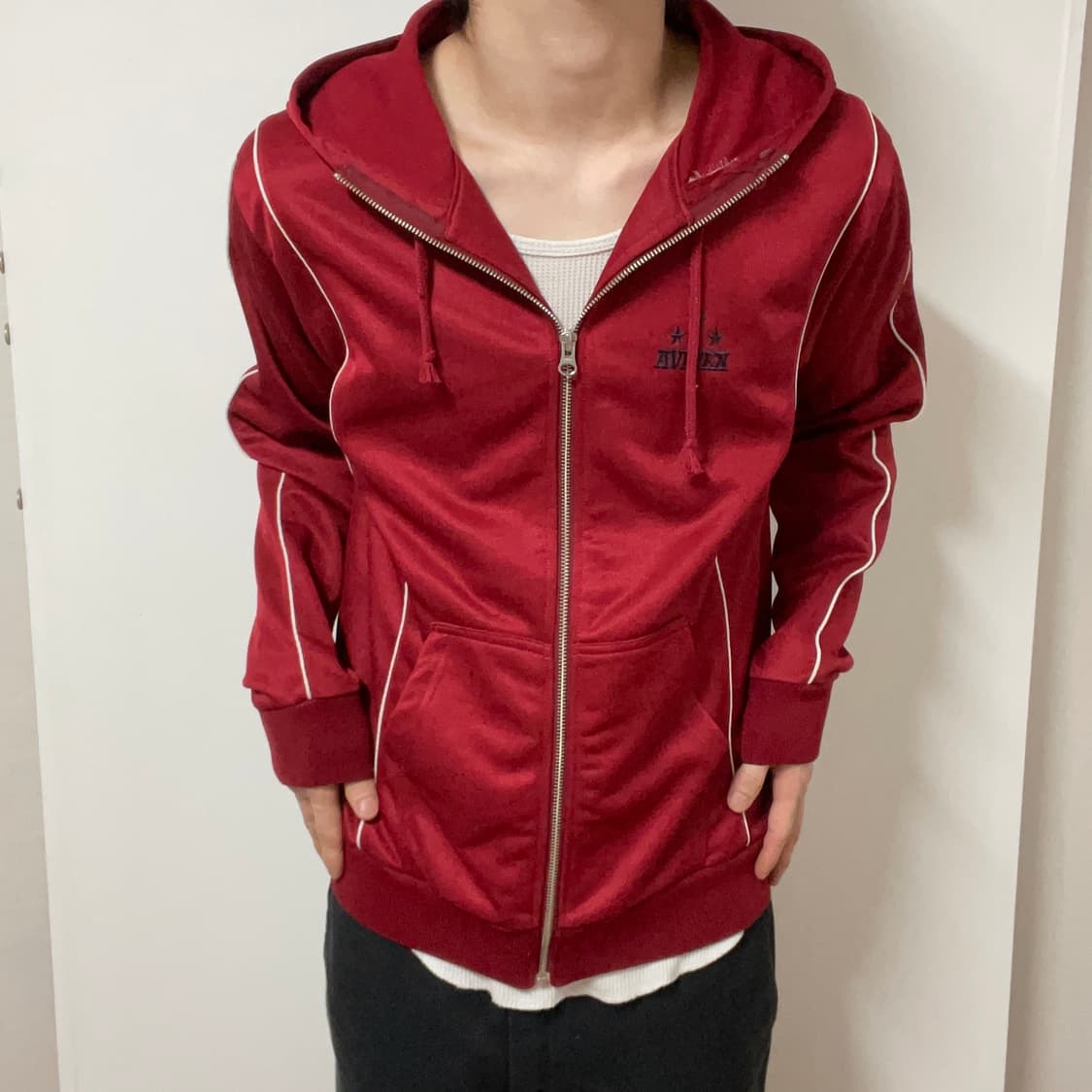 AVIREX RED JERSEY 상품이미지1
